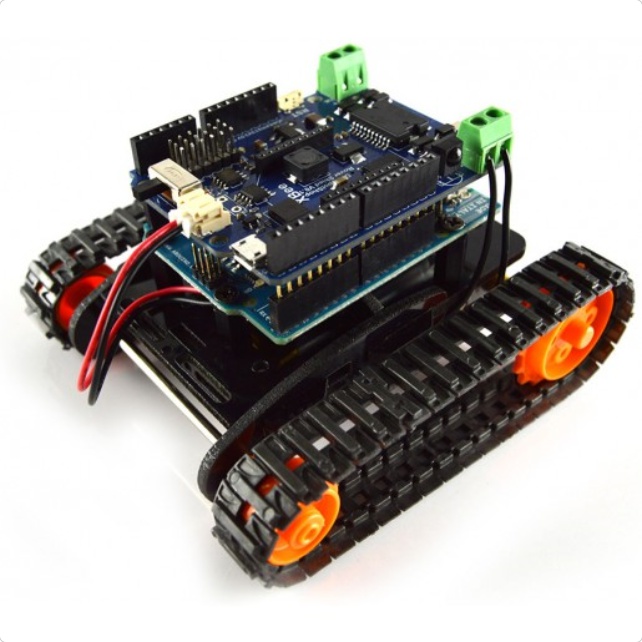 Arduino 2 Wheel Rover Mini DFRobotShop Rover Kit (Arduino Uno) | 4science